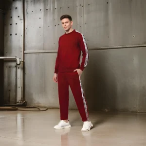 DBURKE sweatshirts with lower for men women stylish flecee - Image 6
