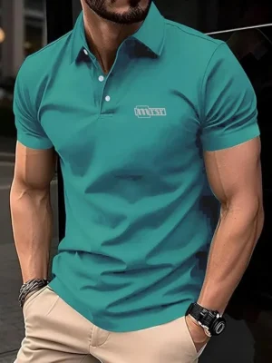 Aqua Polo T-Shirt - Half Sleeve for Men & Women