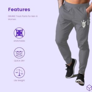 DBURKE Track Pant for Men (Grey) - Image 4