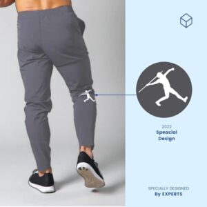 DBURKE Track Pant for Men (Grey) - Image 3