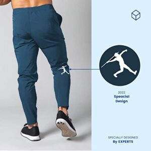 DBURKE Track Pant for Men (Airforce) - Image 2
