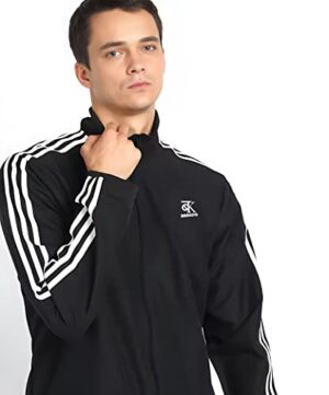 BARKEYO Men's Athletic Gym Running Sports Track Suit - Image 4