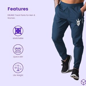 DBURKE Track Pant for Men (Airforce) - Image 3