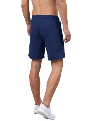 BARKEYO Men Shorts For Sports And Casual Wear Polyester (Navy) - Image 3