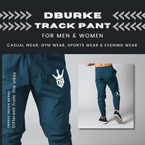 DBURKE Track Pant for Men (Airforce) - Image 4