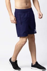 BARKEYO Niklo Men Shorts For Sports And Casual Wear Polyester (Navy)