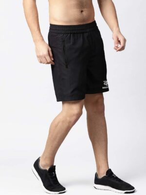BARKEYO Men Niklo Shorts For Sports And Casual Wear Polyester (Black) - Image 2