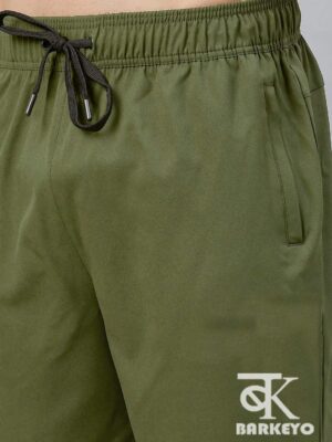 BARKEYO Niklo Men Shorts For Sports And Casual Wear Polyester (Green) - Image 2