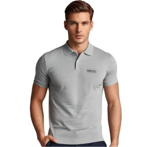 MRSR Sports Polo Men T-shirt(Grey)